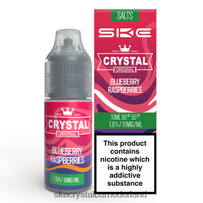 SKE kristalzout - 10 ml bosbessen frambozen - SKE vape Nederland 2FV8J112