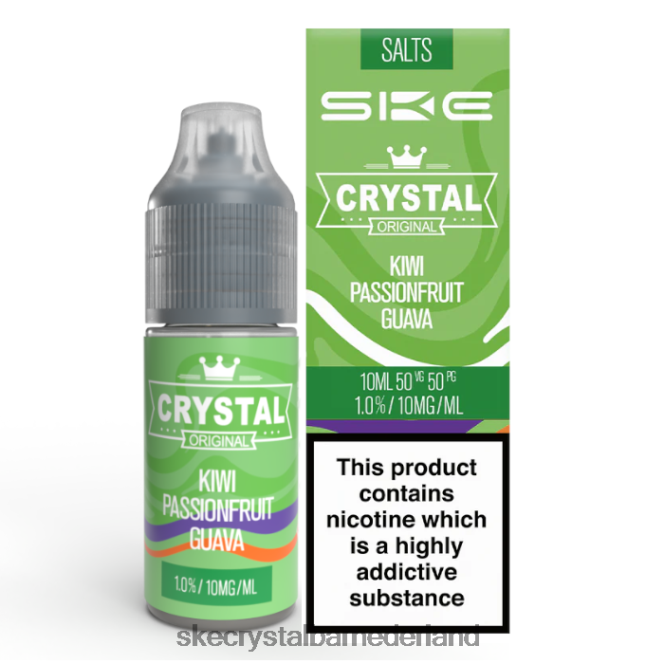 SKE kristalzout - 10 ml kiwi-passievrucht-guave - SKE vape buy 2FV8J115