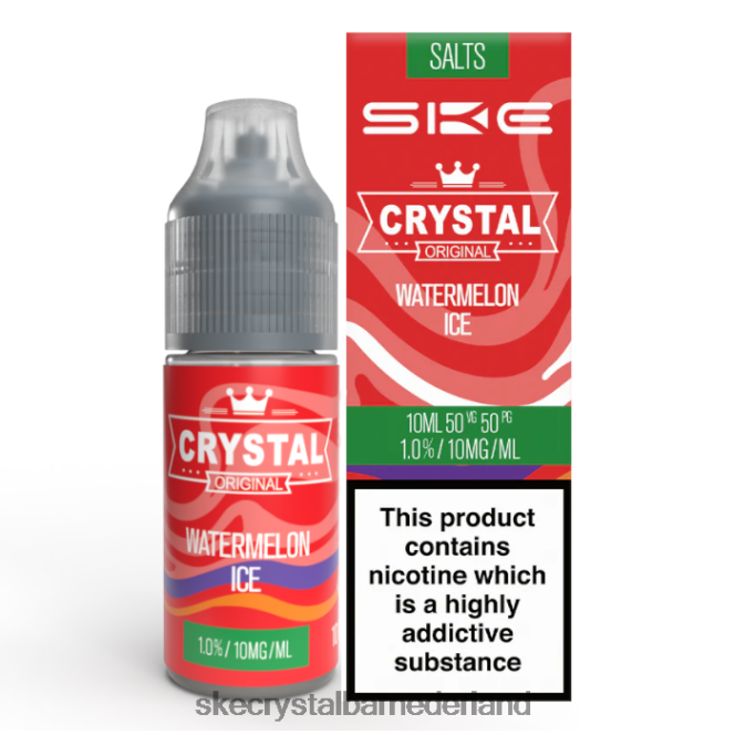 SKE kristalzout - 10 ml watermeloen ijs - SKE vape checker 2FV8J119