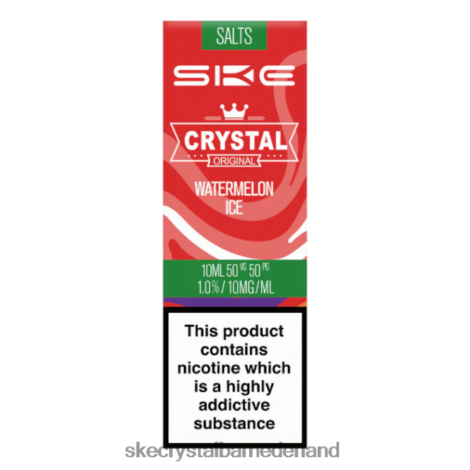 SKE kristalzout - 10 ml watermeloen ijs - SKE vape checker 2FV8J119