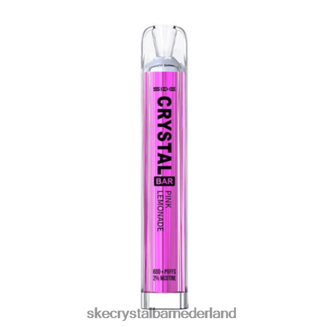 SKE wegwerpvape met kristallen staaf roze limonade - SKE vape flavours 2FV8J67